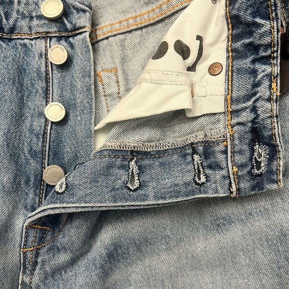 BlankNYC women’s The Baxter ribcage straight leg size 28 distressed jeans NWT - Picture 5 of 11